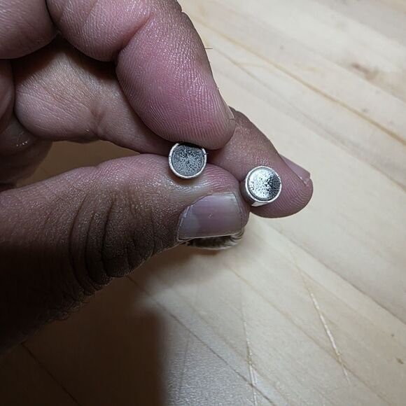 Sterling Silver 925 Beaded Ladies Bracelet 7 Inches Long Magnetic Clasp - Picture 5 of 7